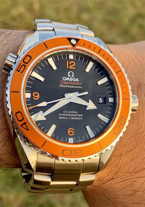 omega good planet watch|omega planet ocean orange bezel.